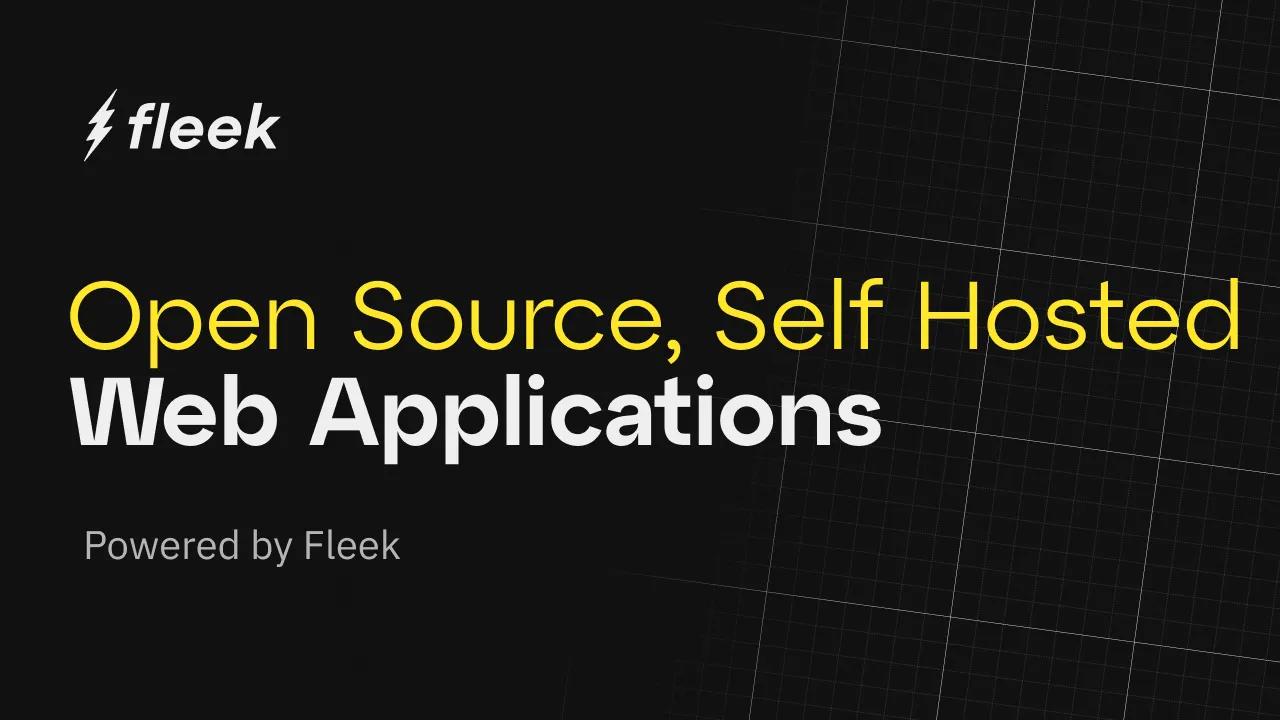 The future of front-end: Open source, self-hosted web applications